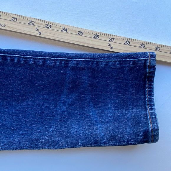 Citizens of Humanity Skinny Jeans Women's 29 Low Rise Blue Wash Denim Distressed - Picture 8 of 8